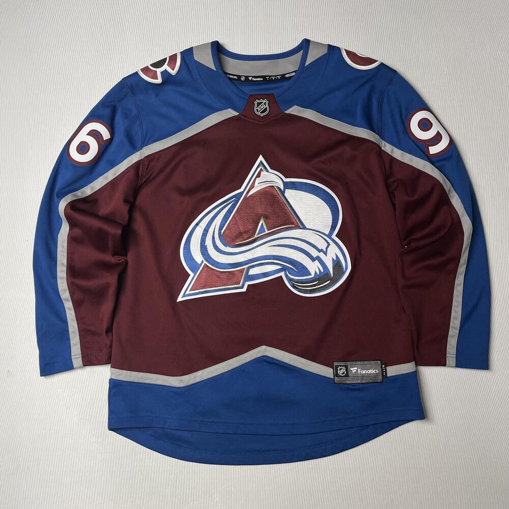 Colorado Avalanche Jersey Mens Large Red NHL Hockey Rantanen 96 Fanatics